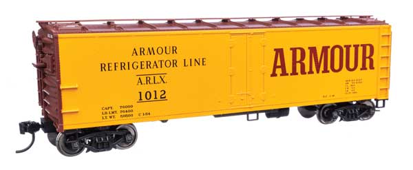 Walthers Mainline 41401 HO Scale 40' Steel Reefer with Dreadnaught Ends - Ready-