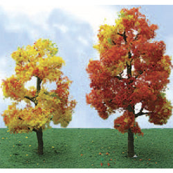 JTT Scenery 92320 Ho Sycamore Autumn 3.5'-4'2Pk