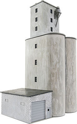Walthers Cornerstone 933-4047 HO Scale Prairie Co-Op Elevator -- Kit