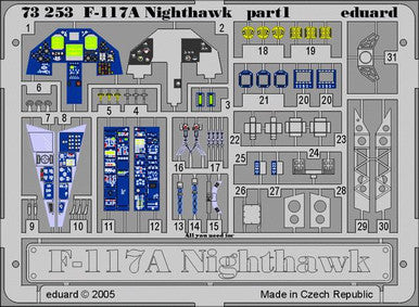 Eduard 73253 1/72 Nighthawk for Hasegawa (Pre-Painted)