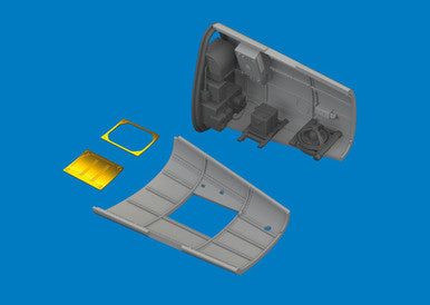 Eduard 6481162 1/48 Brassin S-199 Radio Compartment PRINT for Eduard
