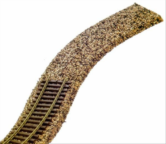 Busch 7501 HO Scale Cork Roadbed, pkg(5), 8 ft 3 in Long