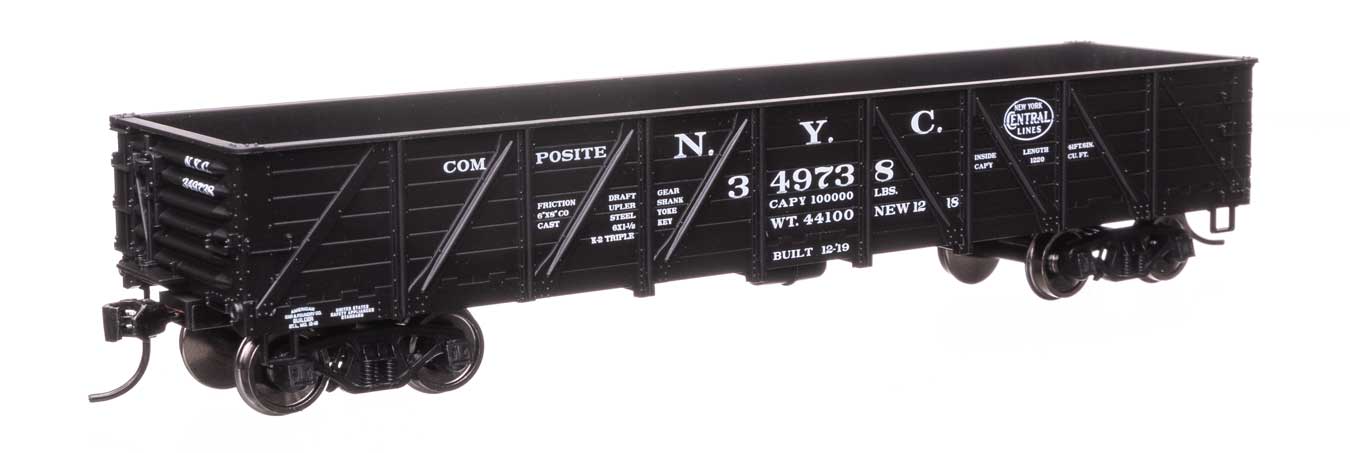 Walthers Mainline 56114 HO Scale 40' 50-Ton Drop Bottom Gondola - Ready to Run -