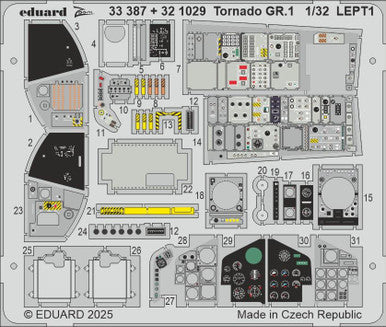 Eduard 33387 1/32 Tornado GR.1 Zoom Set for ITALERI