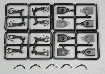 Accurail 1013 HO Scale Accumate Coupler -- Medium Shank (.055") w/Box - 2 Pairs