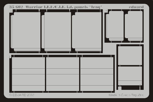 Eduard 35602 1/35 Armor- Warrior IFF/CIF ID Panels Iraq