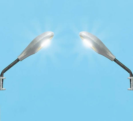 Busch 4153 HO Scale Wall Lamps -- pkg(2)