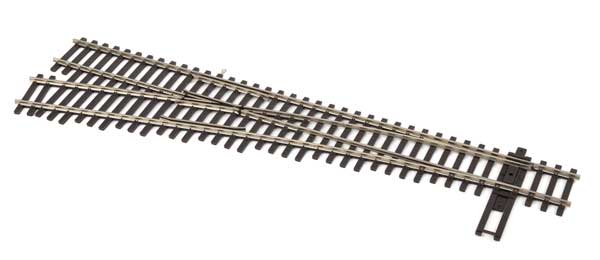 Walthers Track 83015 HO Scale Code 83 Nickel DCC Number 5 Turnout -- Left