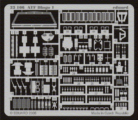 Eduard 22106 1/72 Armor- ATF Dingo 1 for RVL