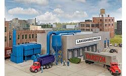 Walthers Cornerstone 933-4079 HO Modern Printing Plant Kit
