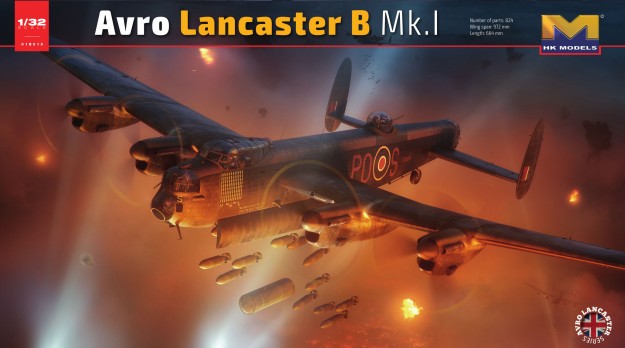 HK Models 10000000000 1/32 Avro Lancaster B Mk I Heavy Bomber