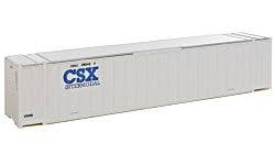 Walthers SceneMaster 949-8464 HO 48' Ribbed Container - CSX Intermodal
