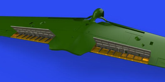 Eduard 648802 1/48 Aircraft- A6M3 Type 32 Landing Flaps for EDU (Photo-Etch & Re