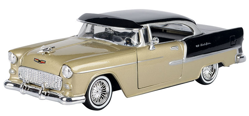 Motormax 79031-GYBK 1/24 Scale 1955 Chevrolet Bel Air Coupe