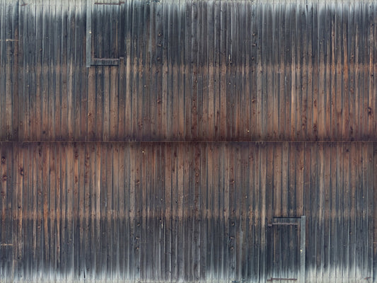 Noch 56665 HO Scale 3D Cardboard Sheet, Weathered Wood Boards