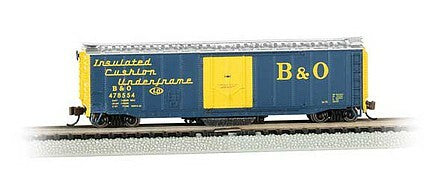 Bachmann 16368 N Scale Track Cleaning 50' Boxcar Baltimore & Ohio