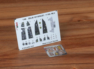 Eduard 3DL48107 1/48 F-16A MLU Space for Kinetic