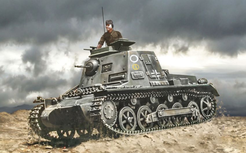 Italeri 7072 1/72 SdKfz 265 Kleine Panzerbefehlswagen Tank