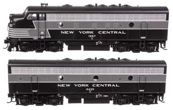 Walthers Mainline 21411 HO Scale EMD F7 A-B Set - ESU Sound and DCC -- New York
