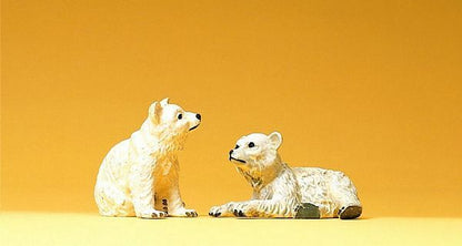 Preiser 47523 1/25 Scale Wild Animal Figures, 1/24 - 1/25 Scale Polar