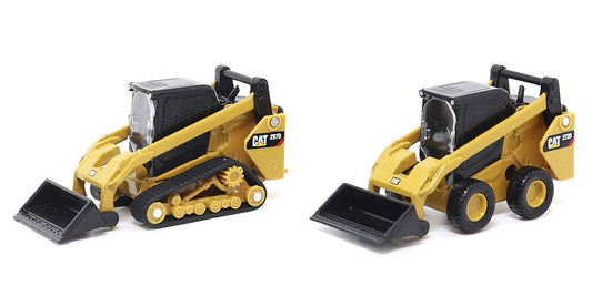 Diecast Masters 84647CS 1/64 Caterpillar 272D2 & 297D2 Skid Steer Loader