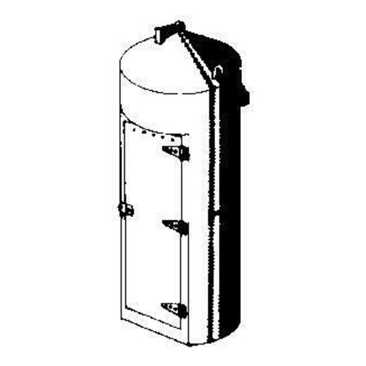 Alexander Scale 3115 HO Scale Telephone Shelters -- Concrete