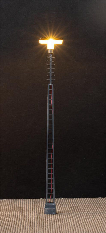 Faller 180210 HO Scale Lattice-Mast Top-Mounted LED Floodlight