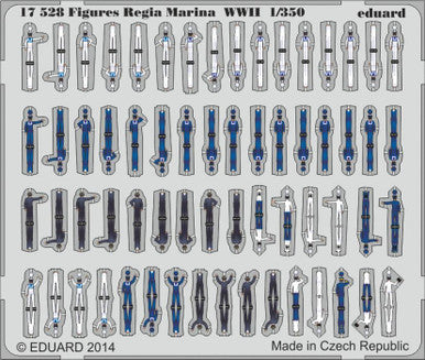 Eduard 17528 1/350 WWII Regia Marina Figures (Pre-Painted Self