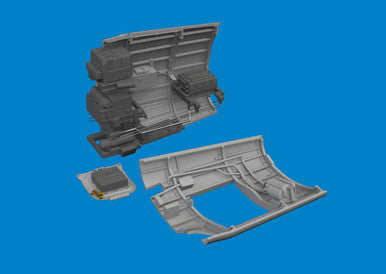 Eduard 6481133 1/48 P-40N Radio Compartment PRINT