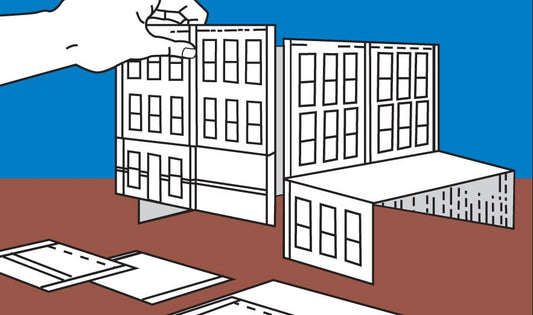 Design Preservation Models 30191 HO Scale Modular Building System(TM) -- Planning Packet