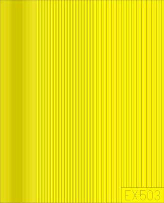 Eduard EX503 1/48 Mask Masking Stripes 0.5 0.8 1.3mm Canopy Mask Set