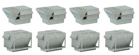 Walthers Cornerstone 4077 HO HVAC Units Kit