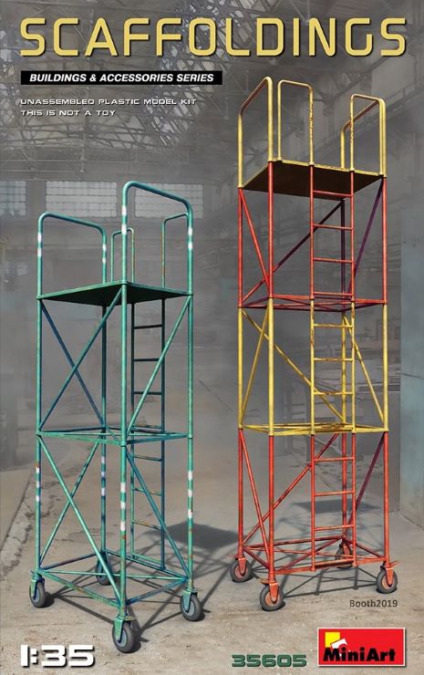 Miniart Models 35605 1/35 Scaffoldings (2)
