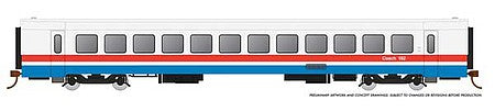 Rapido Trains 25101 HO Scale Amtrak Rtl Turbo #182