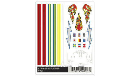 Woodland Scenics P307 All Scale Stripes & Flames