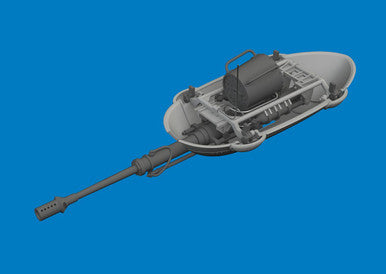 Eduard 6481158 1/48 Brassin HS 129B MK 101 Gun Pod PRINT for TAKOM