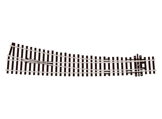 Peco SL-86 HO Scale Code 100 Curved Double Radius Turnout - Streamline