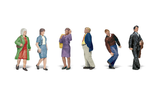 Woodland Scenics A2210 All Scale People Walking - N scale
