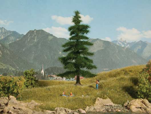 Noch 21811 HO Scale Caucasian Fir Tree -- 5-11/16" 14.5cm