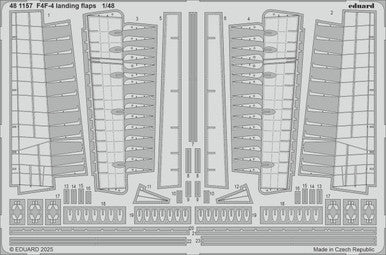 Eduard 481157 1/48 Landing Flaps Photo Etched Set for ACADEMY Kit