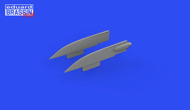 Eduard 648704 1/48 F-4B Fin Caps for Tamiya (Resin)