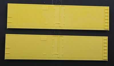 Accurail 423 HO Scale Steel Reefer Sides -- Hinged-Door Version 1 Pair