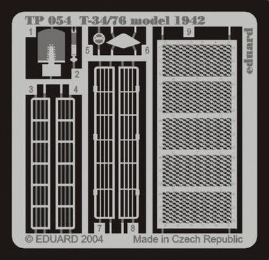 Eduard TP054 1/35 T-34/76 Model 1942for Tamiya