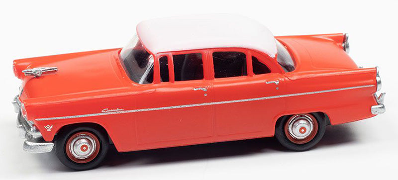 CMW 30664 1/87 1955 Ford 4-Door Sedan Blue Diecast Replica