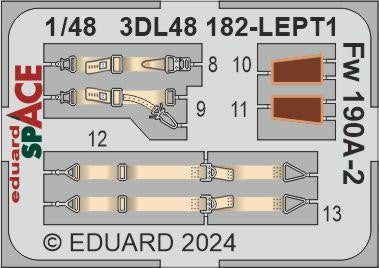 Eduard 3DL48182 1/48 Fw 190A-2 SPACE Set