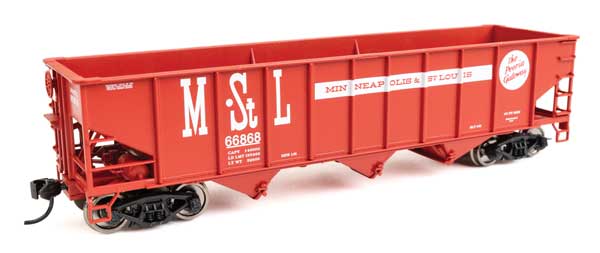 Walthers Mainline 56715 HO Scale 70-Ton AAR 3-Bay Open Hopper - Ready to Run --