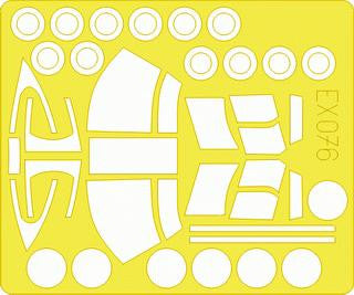 Eduard EX076 1/48 Mask CH-46 for Academy Canopy Mask Set