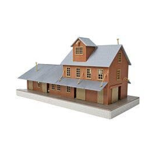 Walthers Trainline 931-918 HO Brick Freight House Kit
