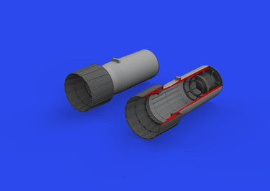 Eduard 648908 1/48 F-4E Exhaust Nozzles PRINT