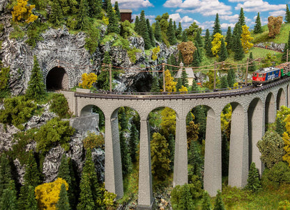 Faller 222596 N Scale Landwasser Curved Viaduct Set Kit